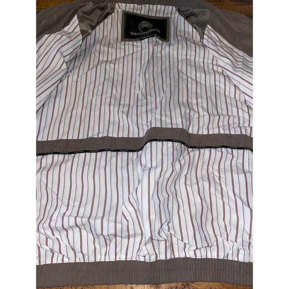Mens Weatherproof Tan‎ Khaki Vintage Long Sleeve Jacket Pockets Size XL - Picture 9 of 11